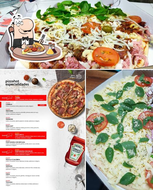 Consiga pizza no Pizza Hot Delivery