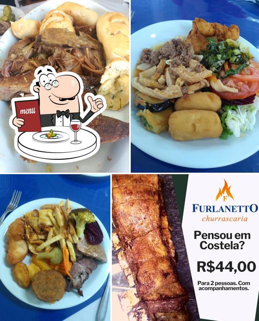 Comida em Churrascaria Furlanetto