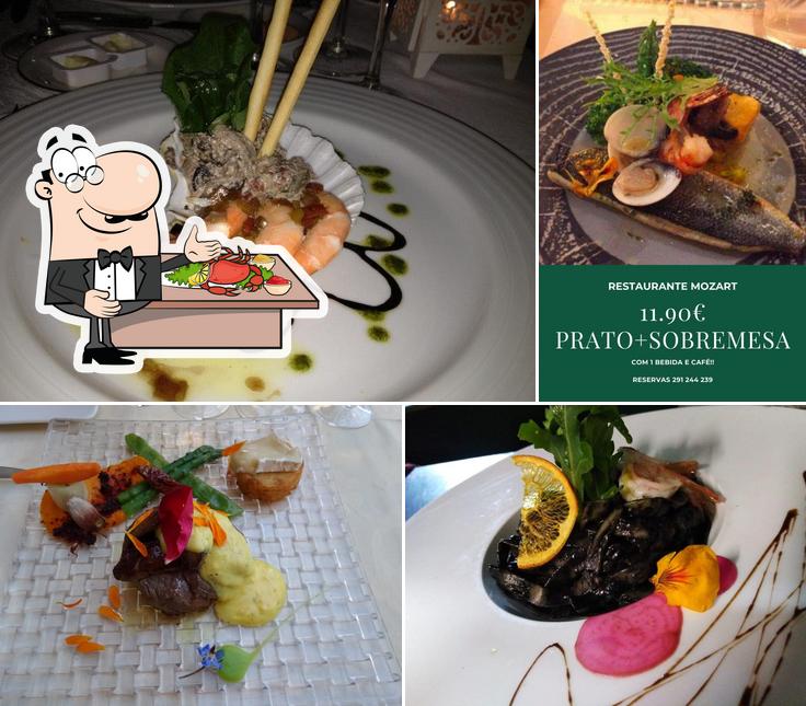 Try out seafood at Restaurante Mozart