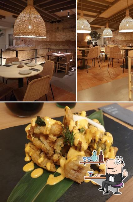 Observa las imágenes que hay de interior y comida en Saona Sabadell
