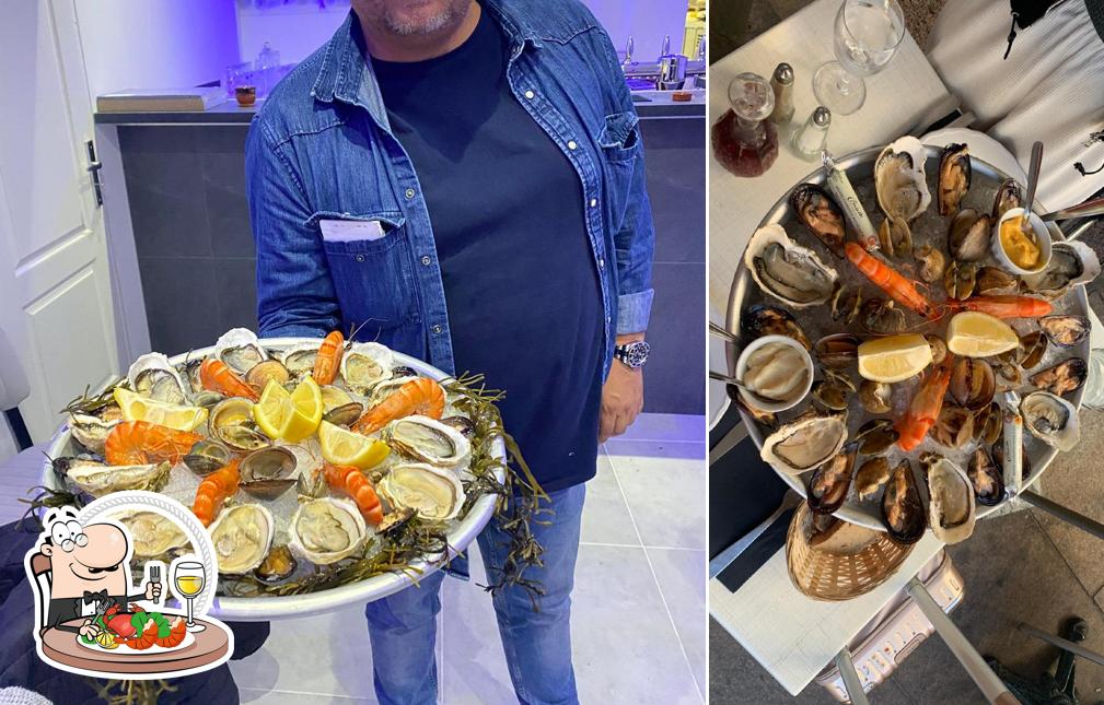 Prenez des fruits de mer à L’écailler Du Panier