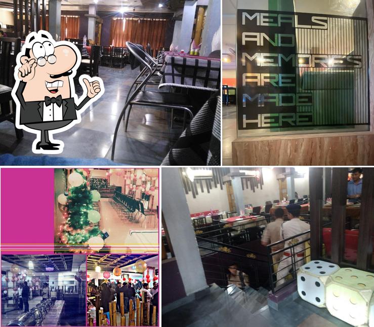The interior of D'Mystique Restaurant