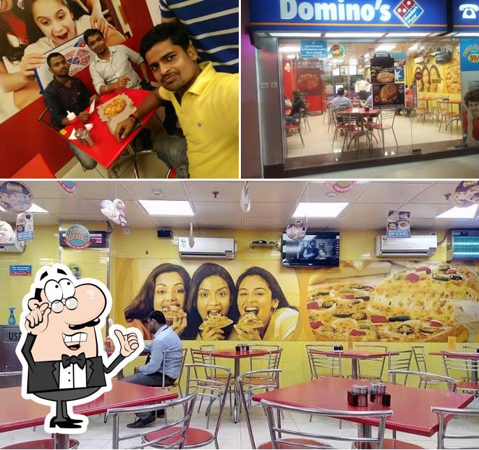 Check out how Domino's Pizza Bank More, Dhanbad looks inside