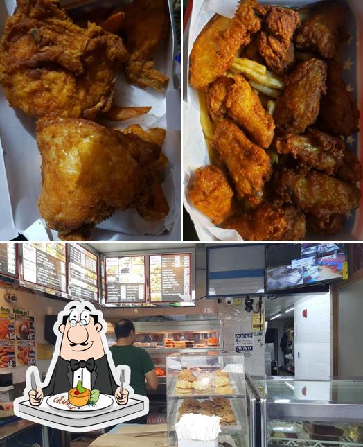 Comida en Prince Fried Chicken