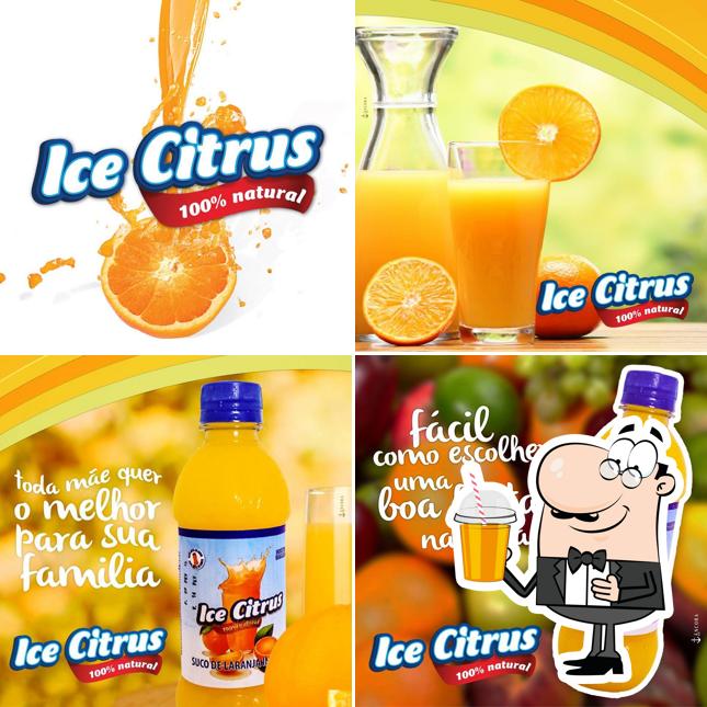 Ice Citrus offerece um número de bebidas