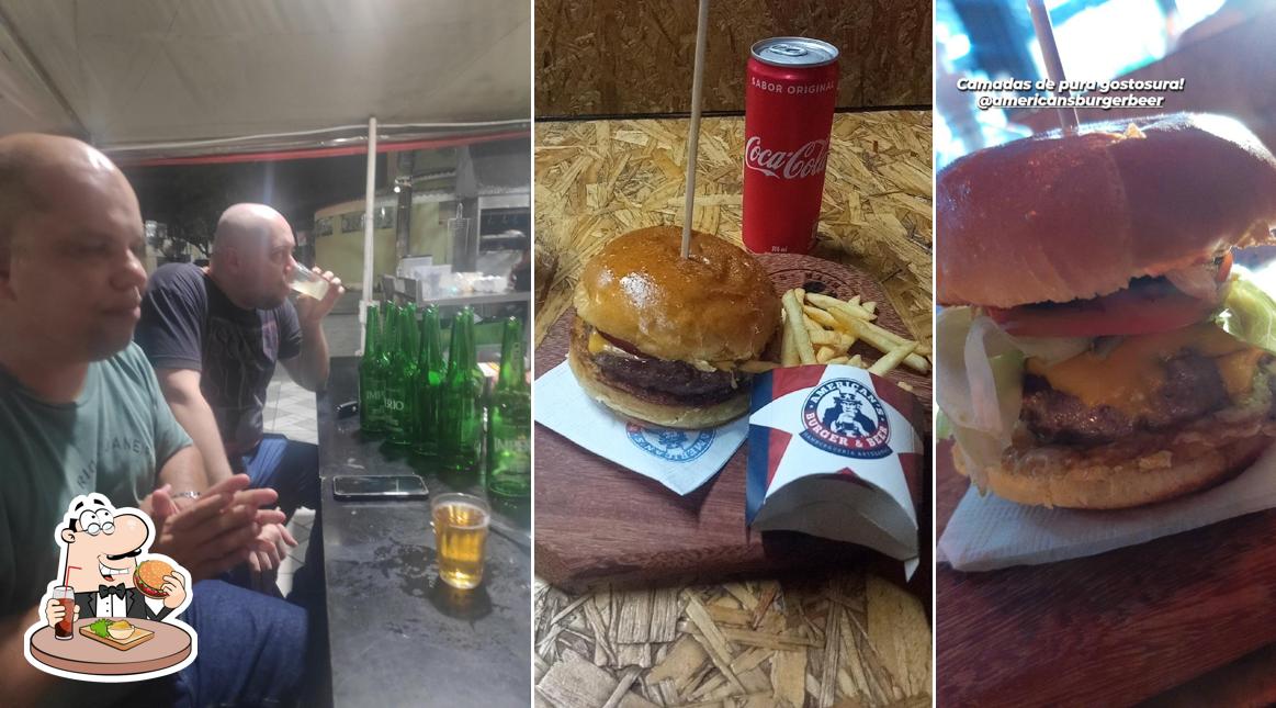 Os hambúrgueres do American's Burger e Beer irão saciar uma variedade de gostos