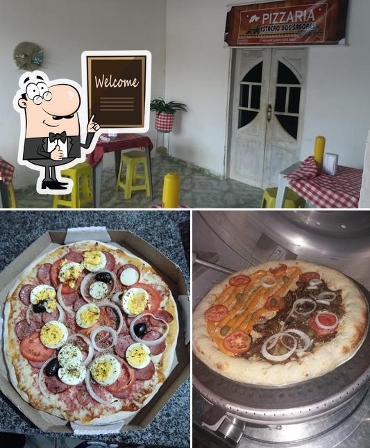 Look at this pic of Pizzaria Estação dos Sabores