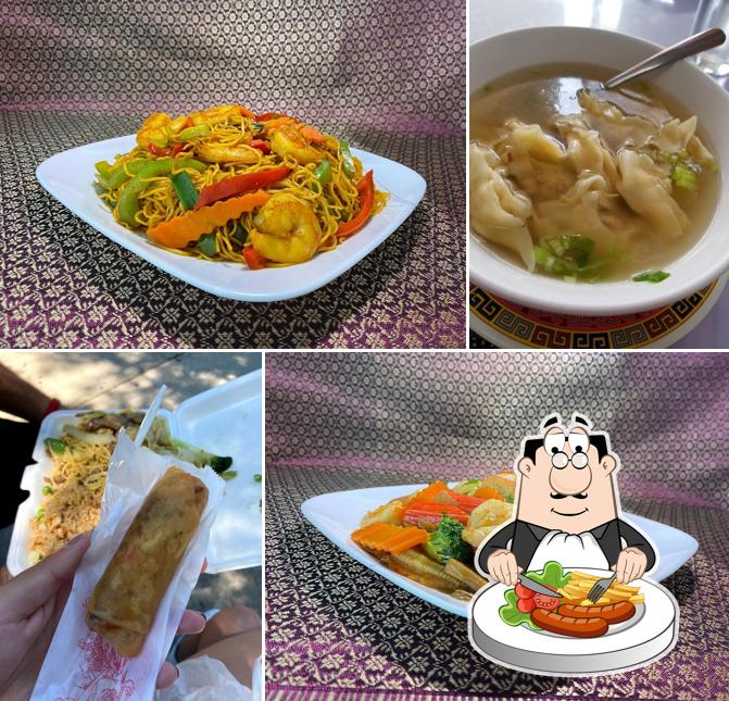 Food at Van Phat Chinese Restaurant