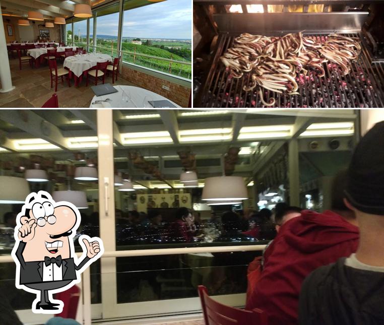 La immagine della interni e cibo di Ristorante Osteria Al Morer