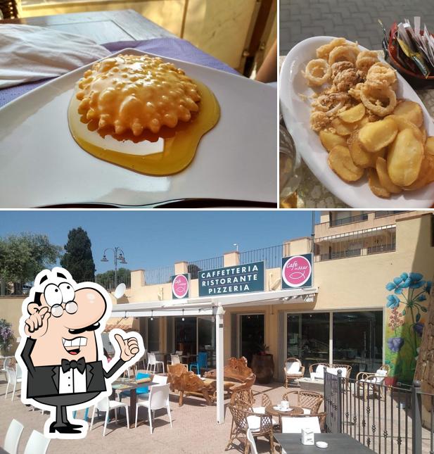 Gli interni di Cafe Del Mar Ristorante Pizzeria
