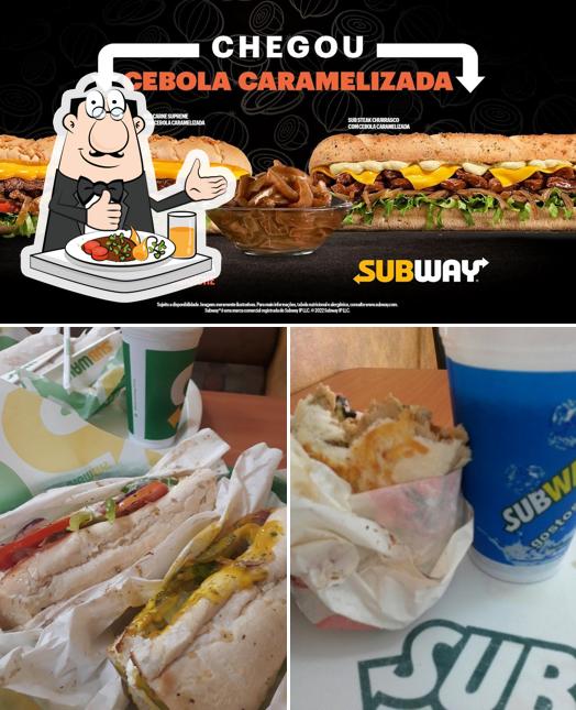 Comida em Subway