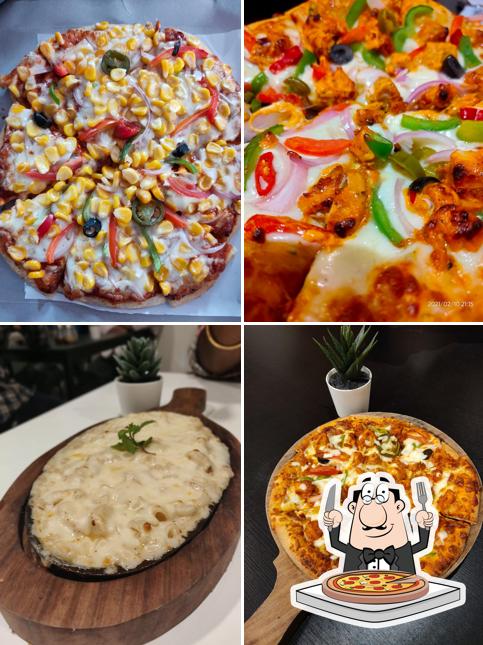 Try out different types of pizza