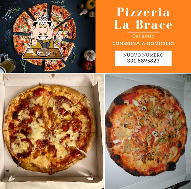 Commandez des pizzas à Pizzeria La Brace