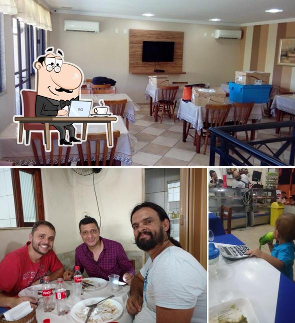 O interior do Casa da Gente