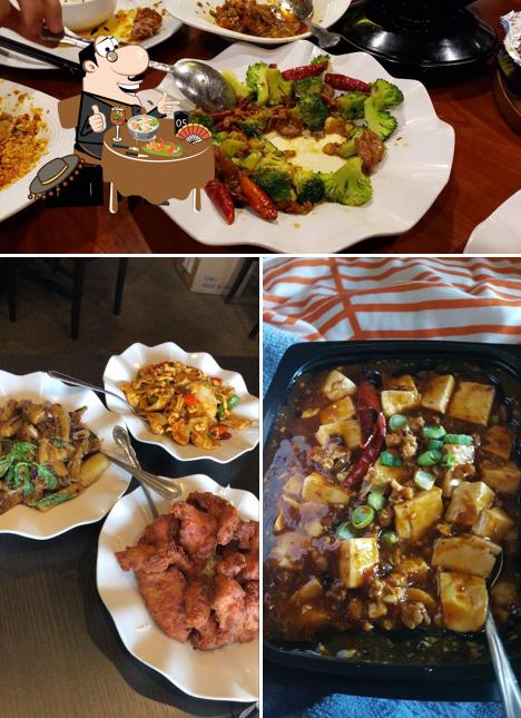 Food at Golden Shanghai Restaurant