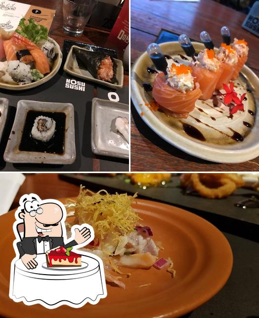 Hōsu Sushi oferece uma seleção de sobremesas