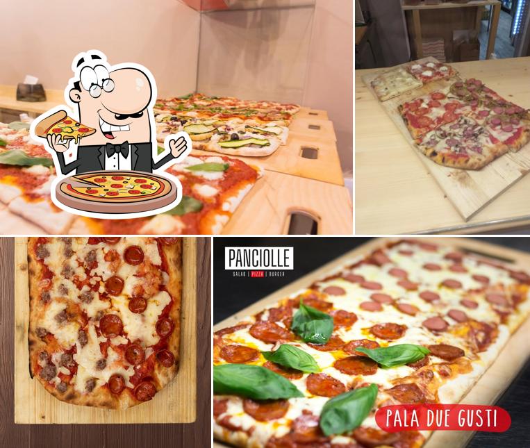 Try out pizza at Panciolle