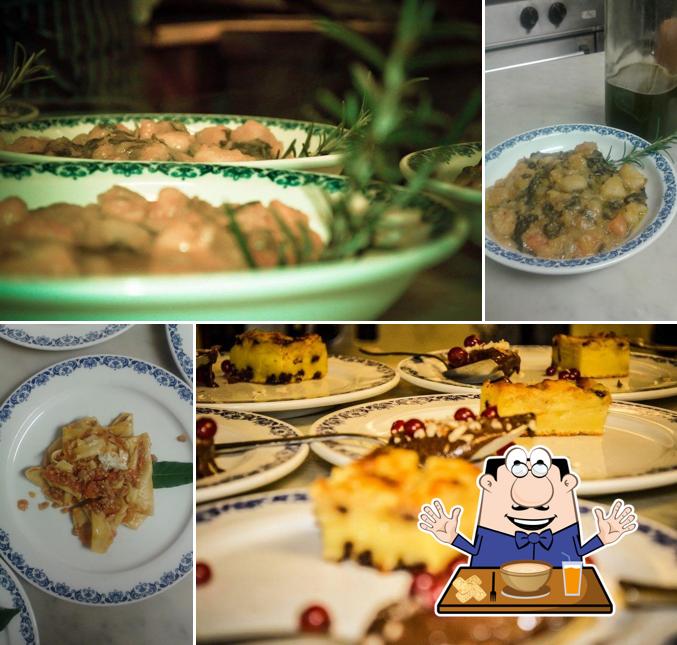 Platti al Ristorante La Baita del frantoiano