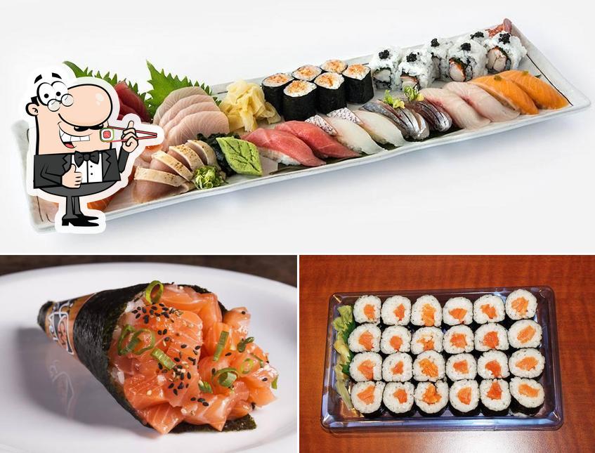 Escolha diversas opções de sushi