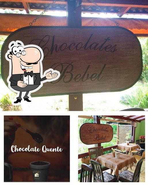 Here's a photo of Chocolates Bebel