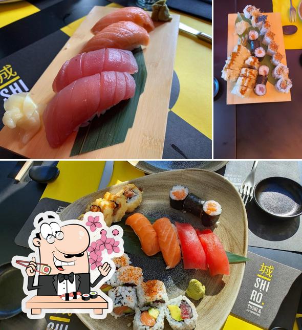 Ordina le varie opzioni di sushi