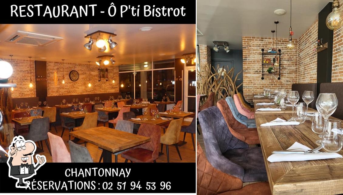 L'intérieur de Ô P'ti Bistrot