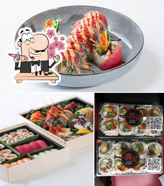 Prenez de nombreuses options de sushi