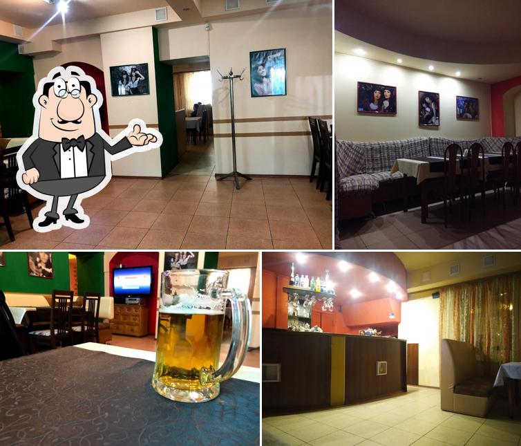 El interior de Rondo Pizza