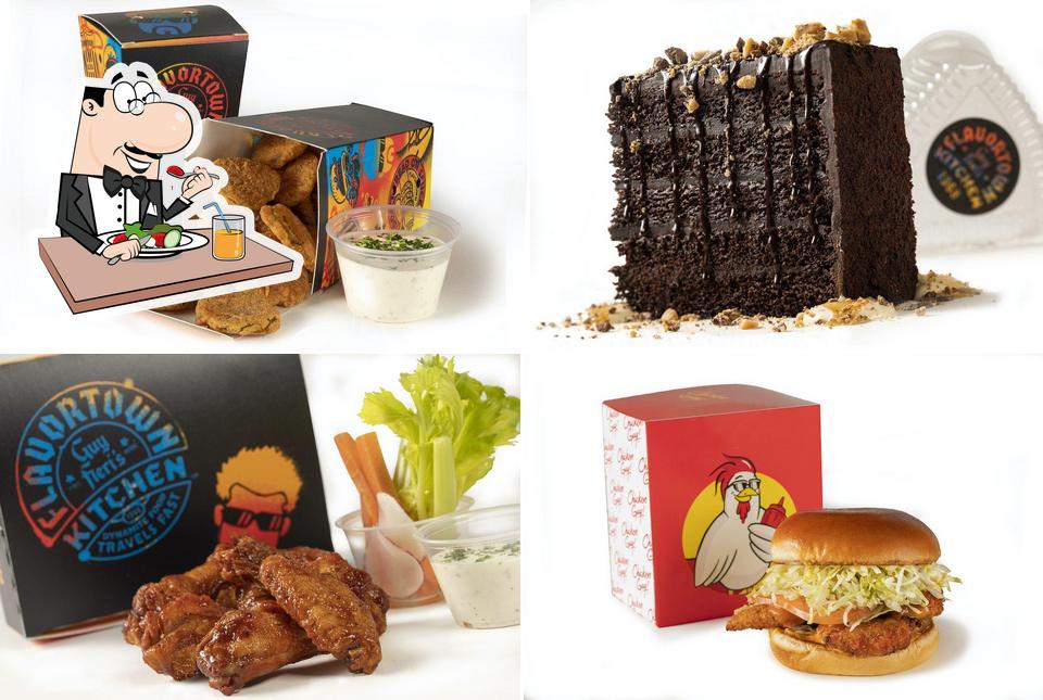 Guy Fieri's Flavortown Kitchen in West Homestead Restaurant menu
