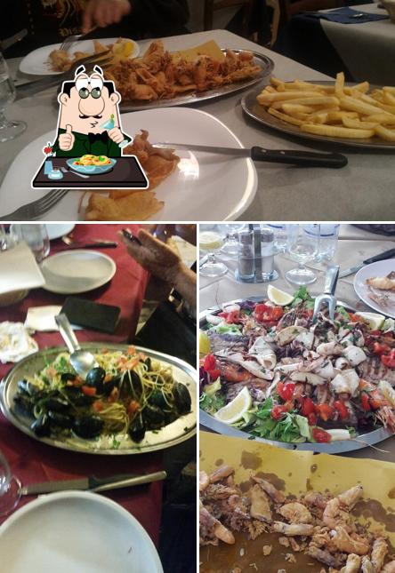 Platti al Ristorante La Nuova Rampa