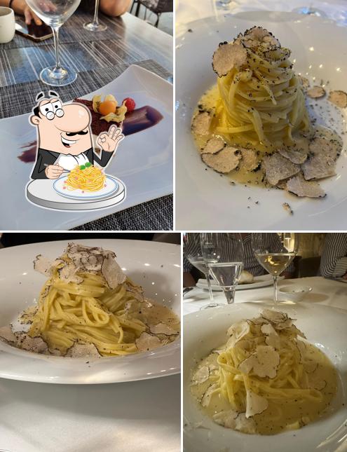 Spaghetti à la carbonara à Da Damiano