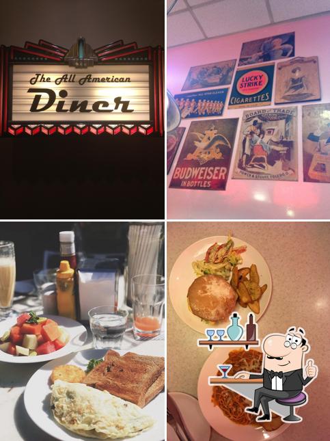 Check out how All American Diner looks inside