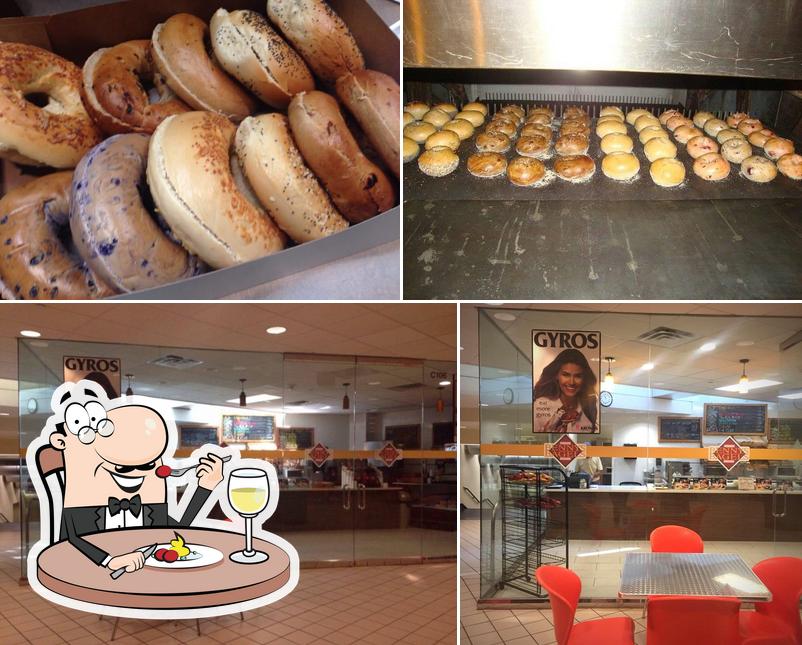Benny's Bagels, 1700 Pacific Ave, Ste C106 in Dallas Restaurant menu and reviews