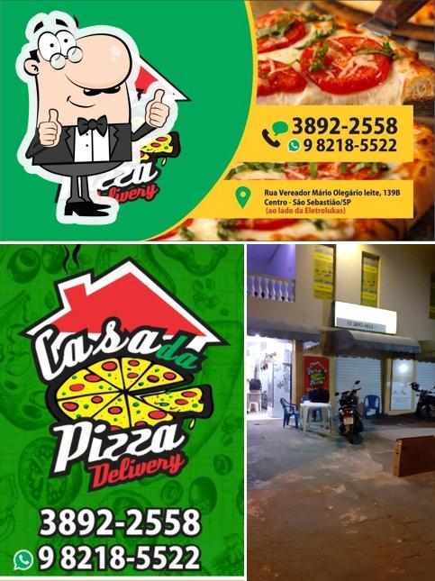 Look at the picture of Casa da Pizza