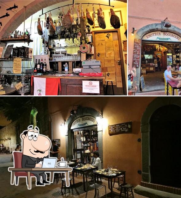 Siediti a un tavolo di Enoteca Boccaccio