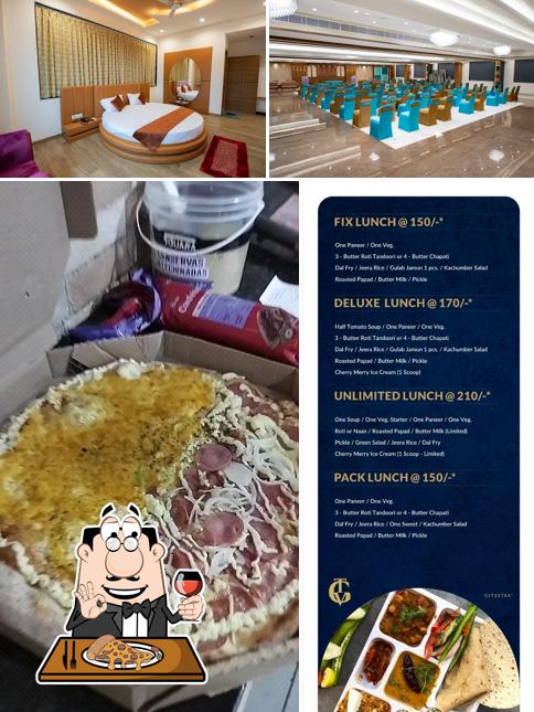 Pick different types of pizza