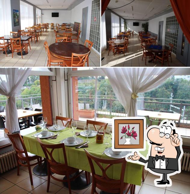 Dai un'occhiata agli interni di La Rosière Restaurant-Pizzeria-PMU-Bar