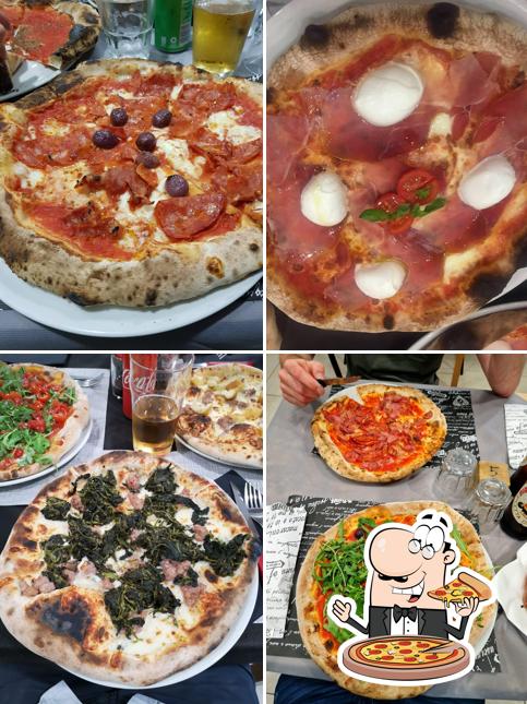 Scegli tra le molte varianti di pizza