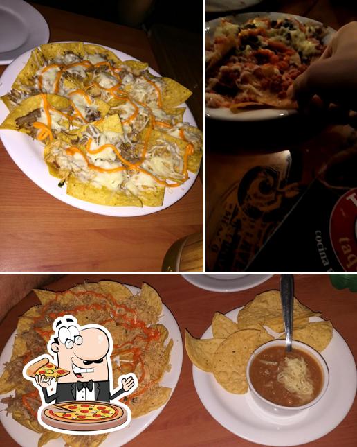 Pick pizza at Tchilis Mexican Food