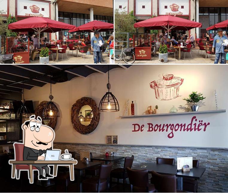 L'intérieur de Brasserie eetcafé Bourgondiër