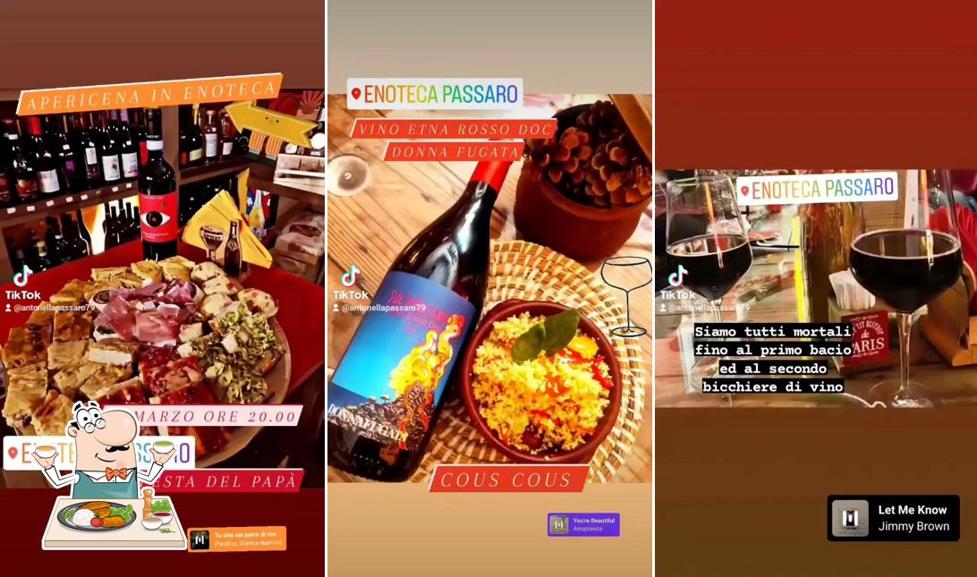 Platti al Enoteca Passaro