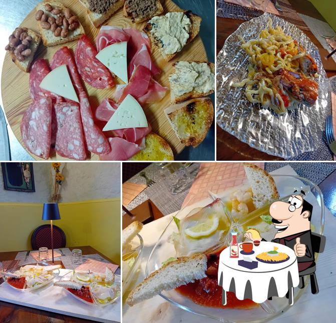 Piatto di formaggi al Bettola Osteria El Gaucho