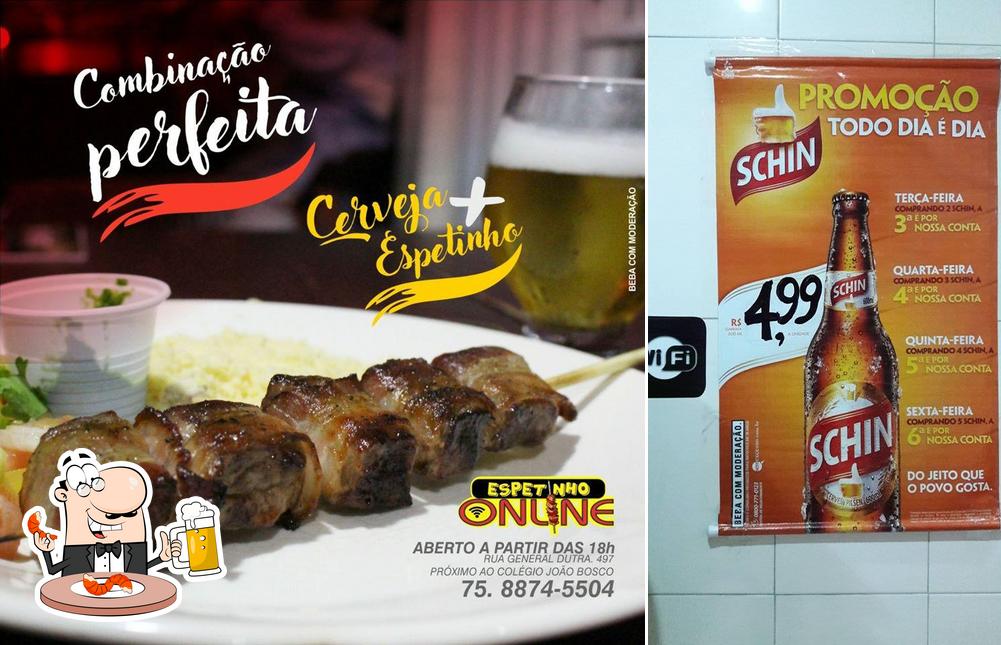 Você pode tomar um copo de cerveja leve ou escura