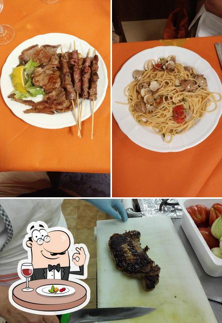Cibo al Hotel Ristorante Caroline