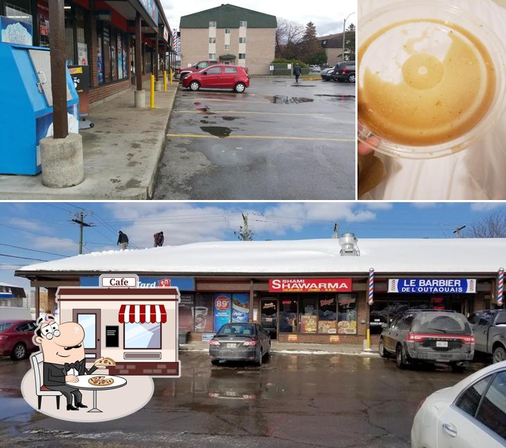 La photo de la extérieur et boisson concernant Shamia Shawarma