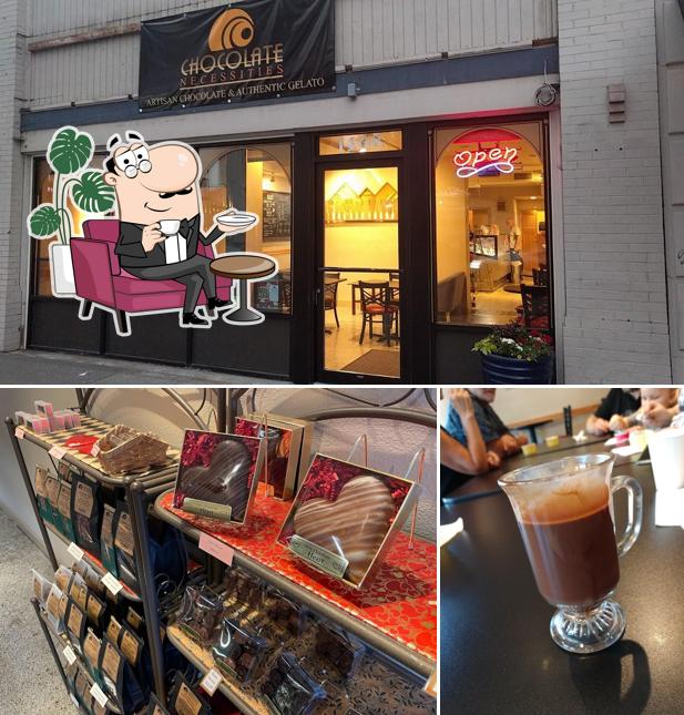 Chocolate Necessities & Gelato, 1408 Commercial St in Bellingham