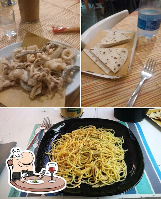 Platti al Osteria di mare da Wally