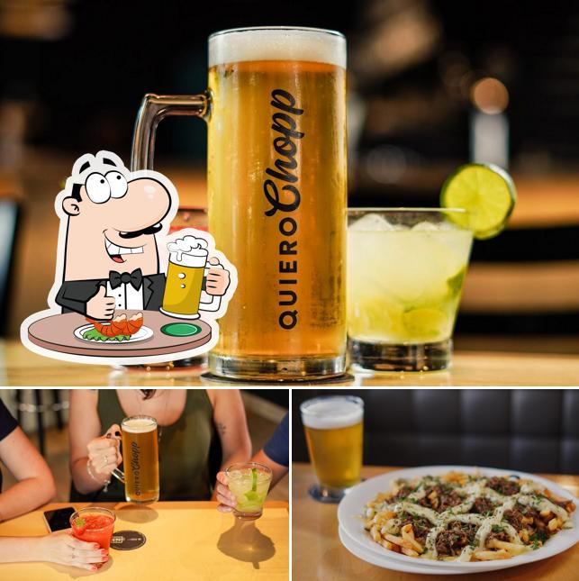 Tómate una copa de cerveza rubia o tostada