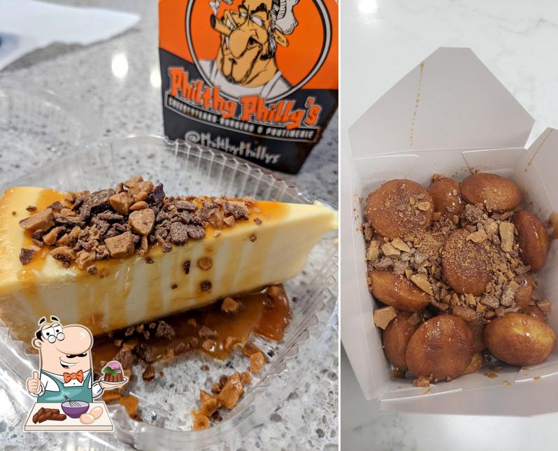 Philthy Philly's- London propose une éventail de desserts