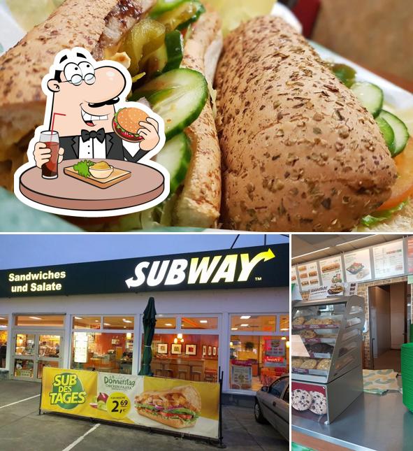 Commandez un hamburger à Subway